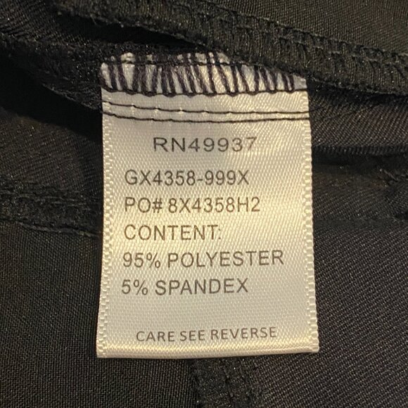 TAIL Style GX4358 Activewear Classic Golf Pants Women's Sz 2 Black UPF50  #330M - Picture 11 of 12